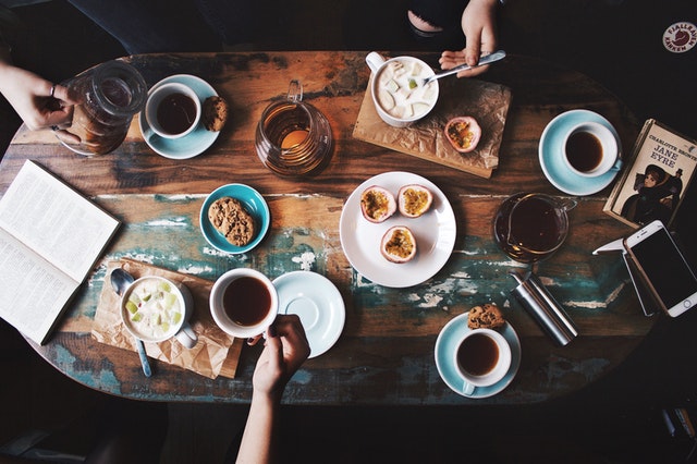 como decorar cafeteria